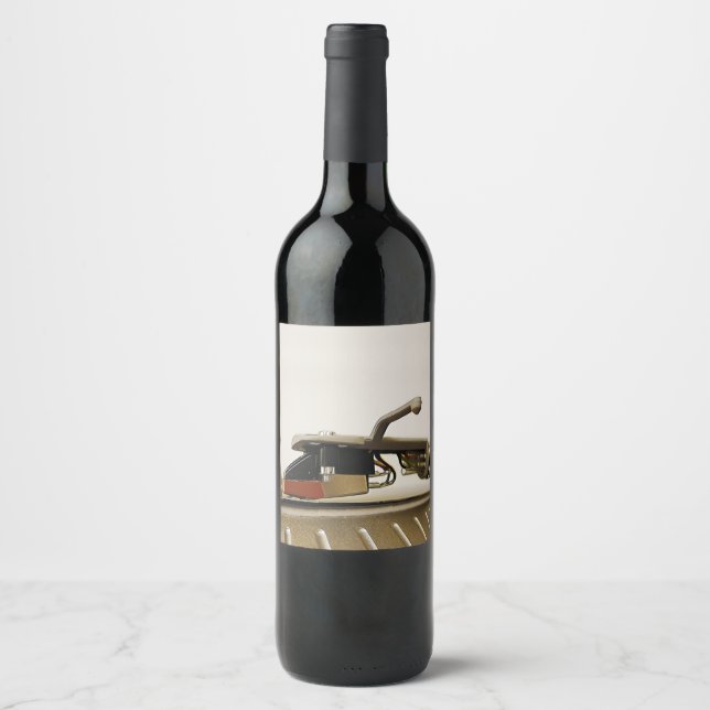 Penna - makrobild - vinflaska etikett (Framsida)