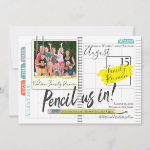Penna oss i familjen Bullet Journal Spara Datumet