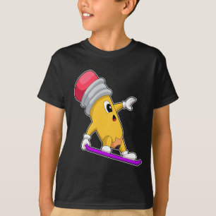 Penna Snowboard Winter sport T Shirt