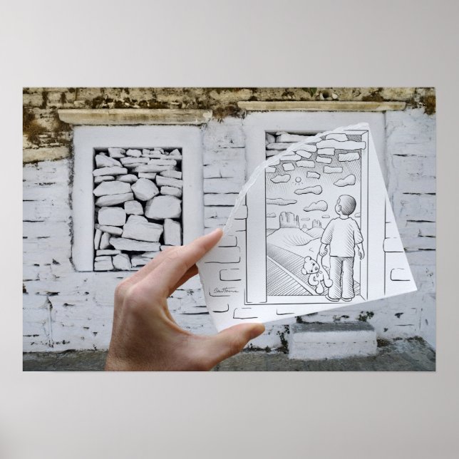 Penna Vs-kamera - Barndrömmande Poster (Framsidan)