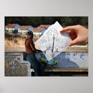 Penna Vs-kamera - hem Poster