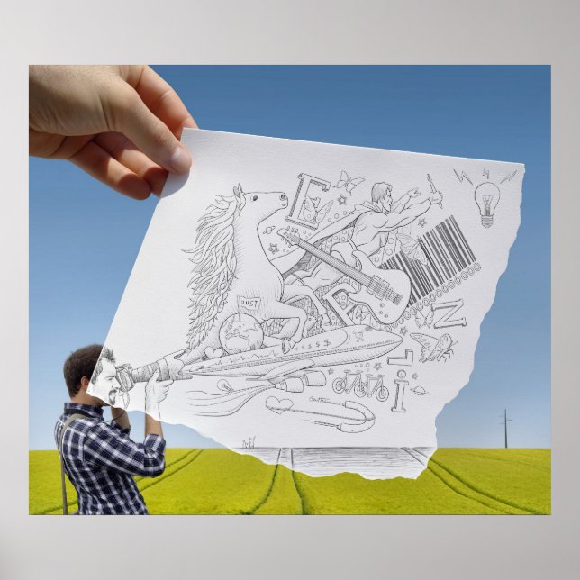 Penna Vs-kamera - inspiration Poster (Framsidan)