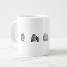 Pennal Djur Kollektion Mugg - Apor