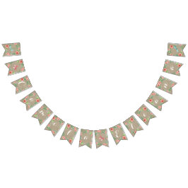 Pennant Ro Flicka Namn BOHO Nursery Room Vimplar