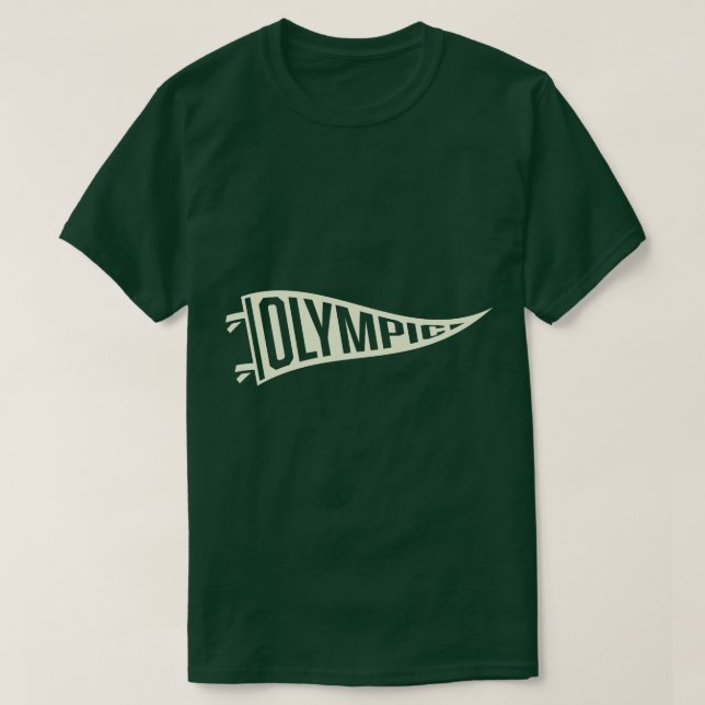 Pennant Tan i den olympiska nationalparken T Shirt (Design framsida)