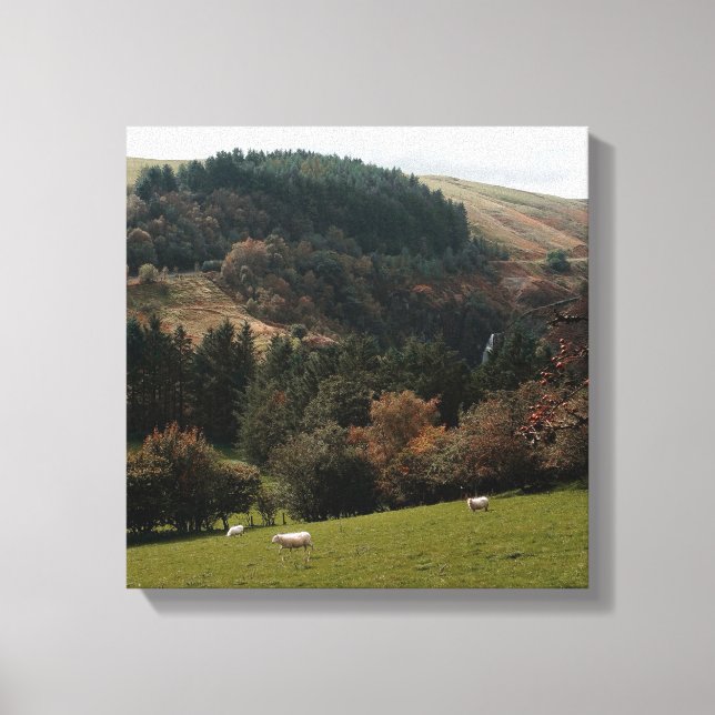 Pennant Valley Wales Canvastryck (Framsida)