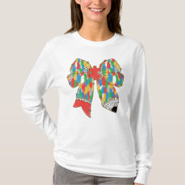 Pennfack för medvetenhet om autism t shirt