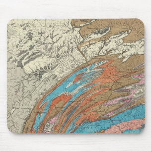 Penngeologiska formationer musmatta