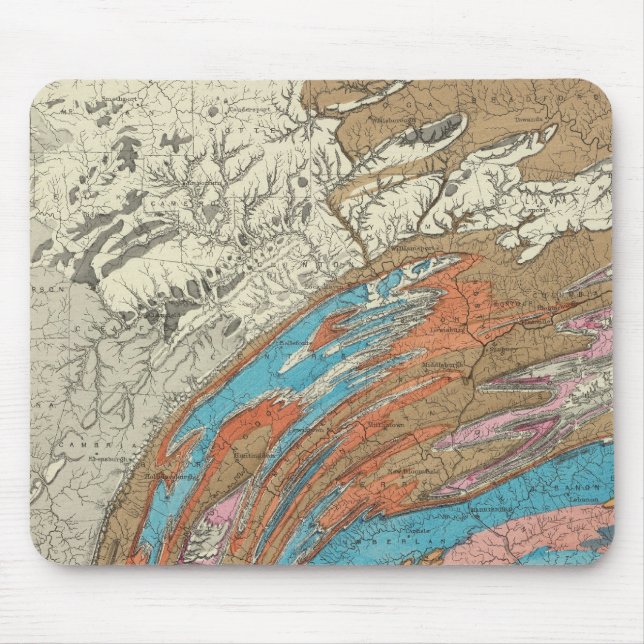 Penngeologiska formationer musmatta (Framsidan)