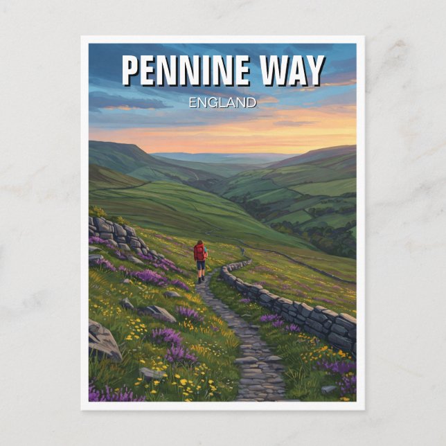 Penniay England Travel Vykort (Framsida)