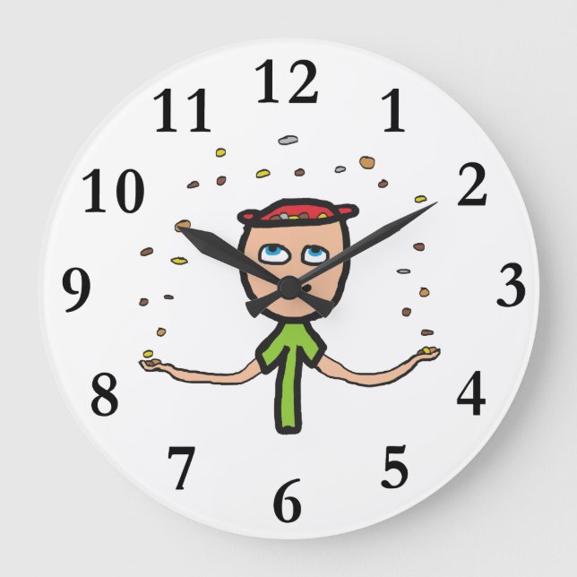 Pennies från himlen stor klocka (Framsida)