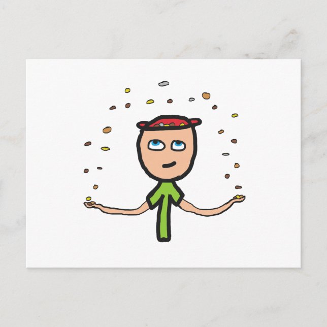 Pennies från himlen vykort (Framsida)