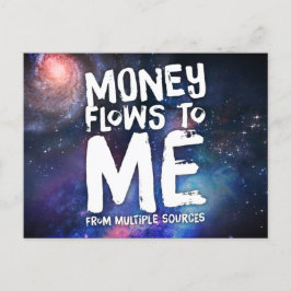 Penningflöden till mig Lag i Attraktion Vykort