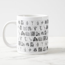 Penningsdjurssamling Mugg - Horisontell kakel