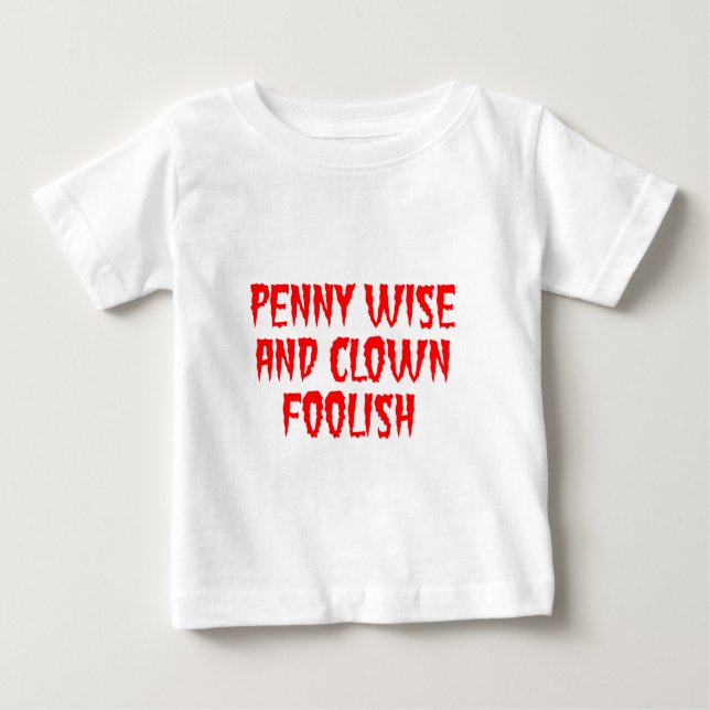 Penningsvis och clownaktigt dumdristig tee (Framsida)