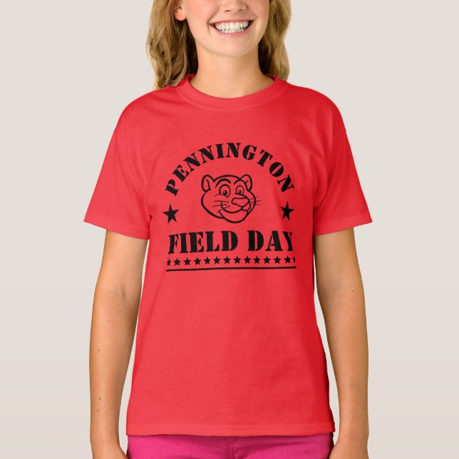 Pennington Fält Day Black T Shirt (Framsida)