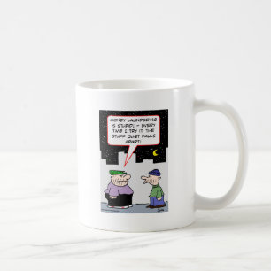penningtvättnedgångar ifrån varandra kaffemugg