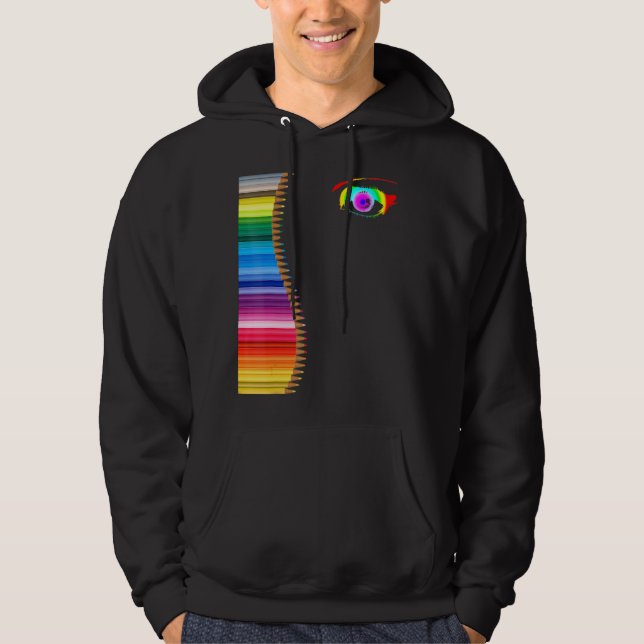 Pennkonstnär Hoodie (Framsida)