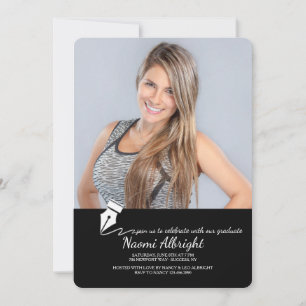 Pennritad Fotografi-utextningsinbjudan Inbjudningar