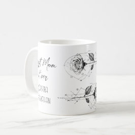 Pennritning Två på andra ro Mors dag Kaffemugg