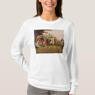 Penns fördrag med indierna i 1682, c.1840 t-shirt