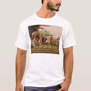 Penns fördrag med indierna i 1682, c.1840 tröja
