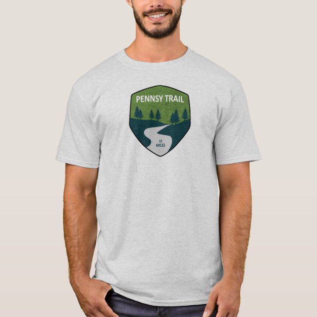Pennsy Trail Indianapolis T Shirt (Framsida)