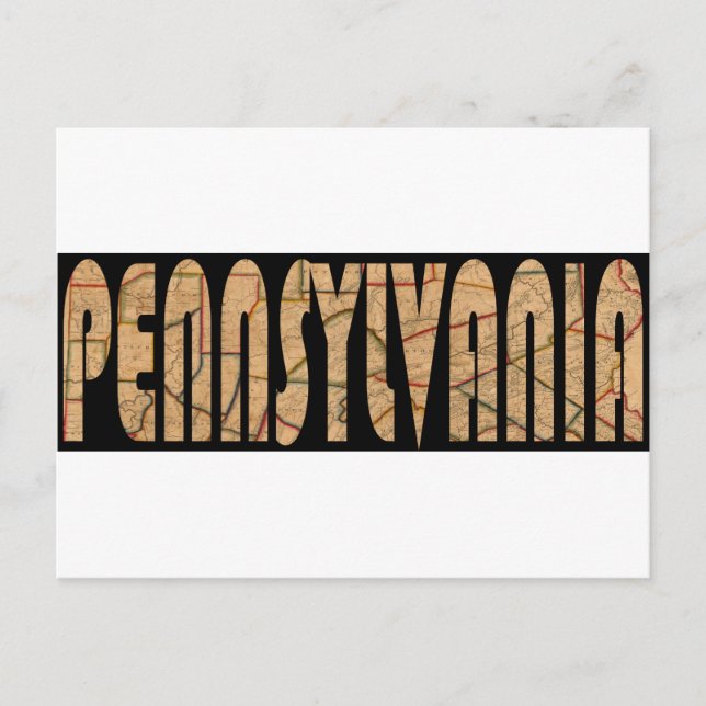 Pennsylvania1811 Vykort (Framsida)