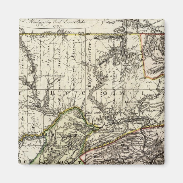 Pennsylvania 12 magnet (Framsidan)