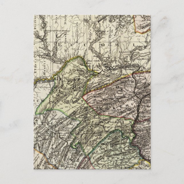 Pennsylvania 12 vykort (Framsida)