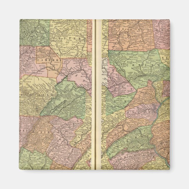 Pennsylvania 3 magnet (Framsidan)