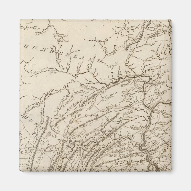 Pennsylvania 5 magnet (Framsidan)