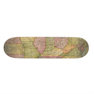 Pennsylvania 6 mini skateboard bräda 18,7 cm