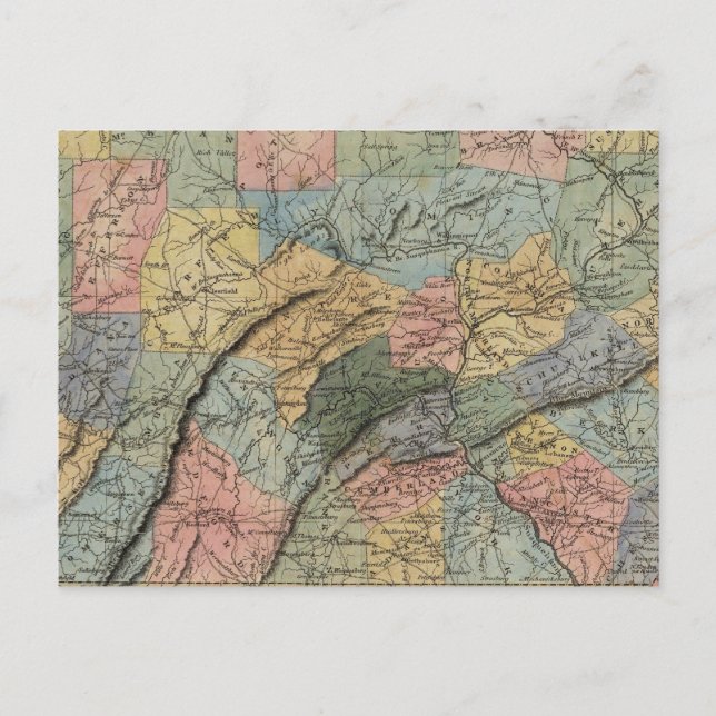 Pennsylvania 7 vykort (Framsida)