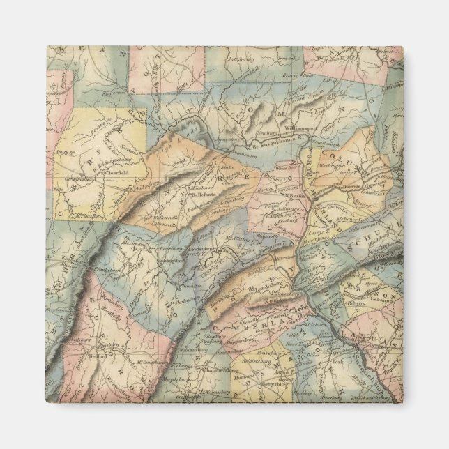 Pennsylvania 8 magnet (Framsidan)