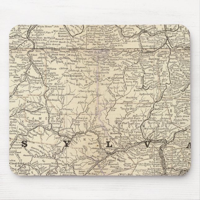 Pennsylvania 9 musmatta (Framsidan)