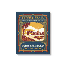 Pennsylvania Art Deco Amerika 250-årsjubileum