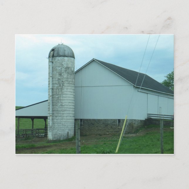 Pennsylvania Barn Vykort (Framsida)