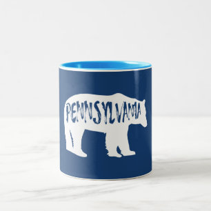 Pennsylvania Bear Två-Tonad Mugg