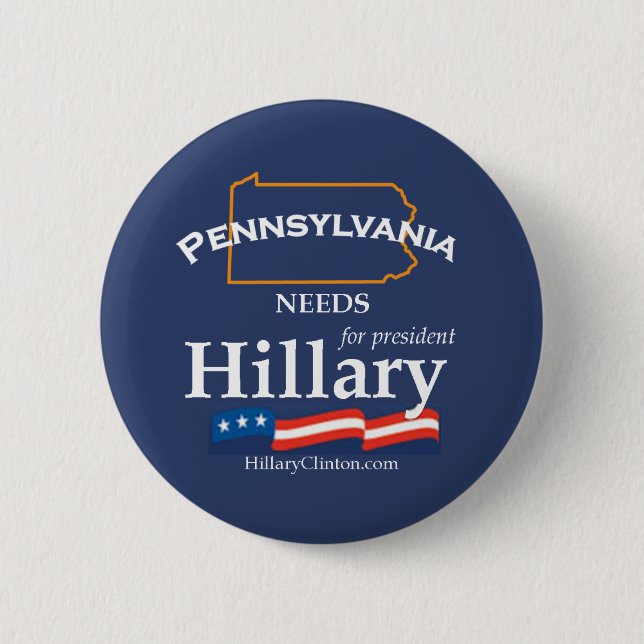 Pennsylvania behov Hillary knäppas Knapp (Framsida)