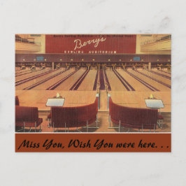 Pennsylvania, Berrys Bowling, Erie Vykort