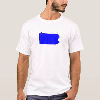 Pennsylvania blått påstår skjortan t shirt
