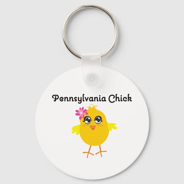 Pennsylvania-Chicken Nyckelring (Framsida)