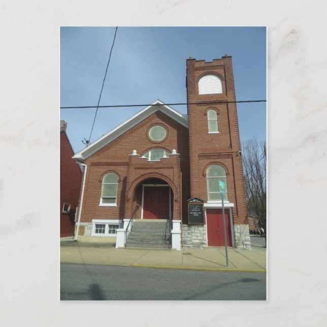 Pennsylvania Church Vykort (Framsida)