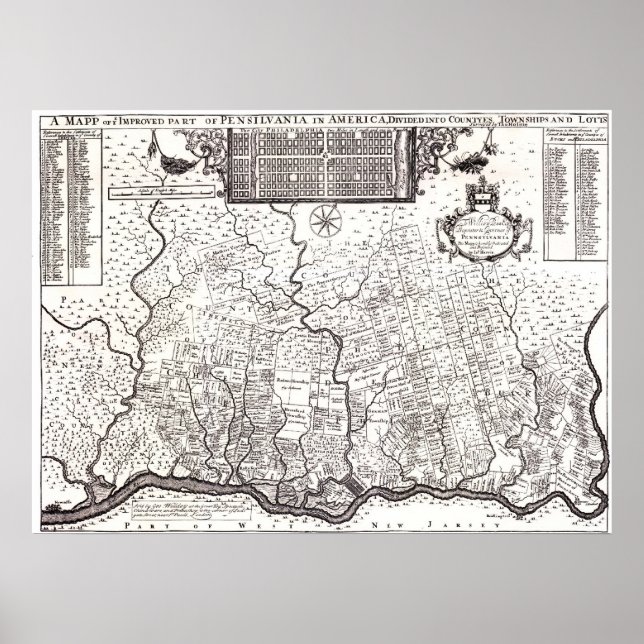 Pennsylvania Colony 1687 Poster (Framsidan)