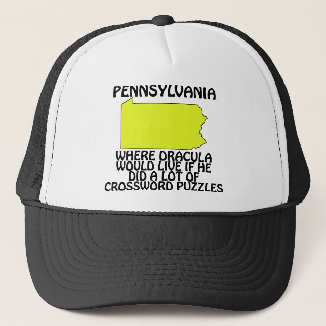 Pennsylvania - Där Dracula skulle bo... Keps (Framsida)