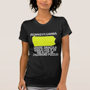 Pennsylvania - Där Dracula skulle bo om han... T Shirt
