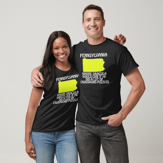Pennsylvania - Där Dracula skulle bo om han... Tröja (Unisex)