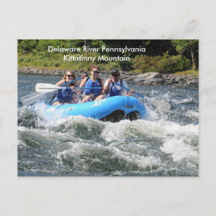 Pennsylvania Delaware River Kittatinny Mountain Vykort