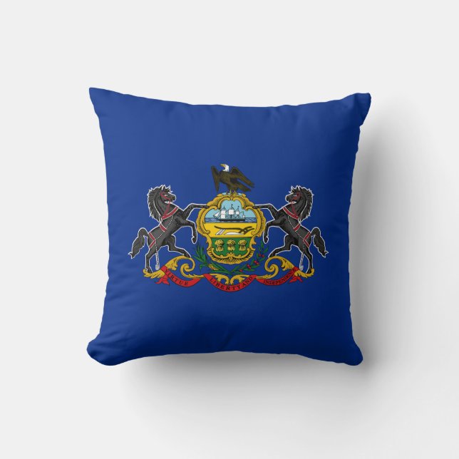 Pennsylvania delstatsflagga kudde (Framsida)